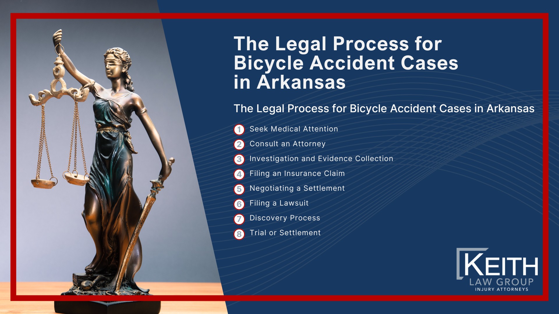 Our Experienced Bicycle Accident Lawyers are Prepared to Help You; Meet Our Rogers Bicycle Accident Lawyers; Sean Keith; Brynna Barnica; What to Do After a Bicycle Accident in Arkansas; Common Evidence in a Bicycle Accident Lawsuit; Common Damages in a Motorcycle Accident Case; The Legal Process for Bicycle Accident Cases in Arkansas