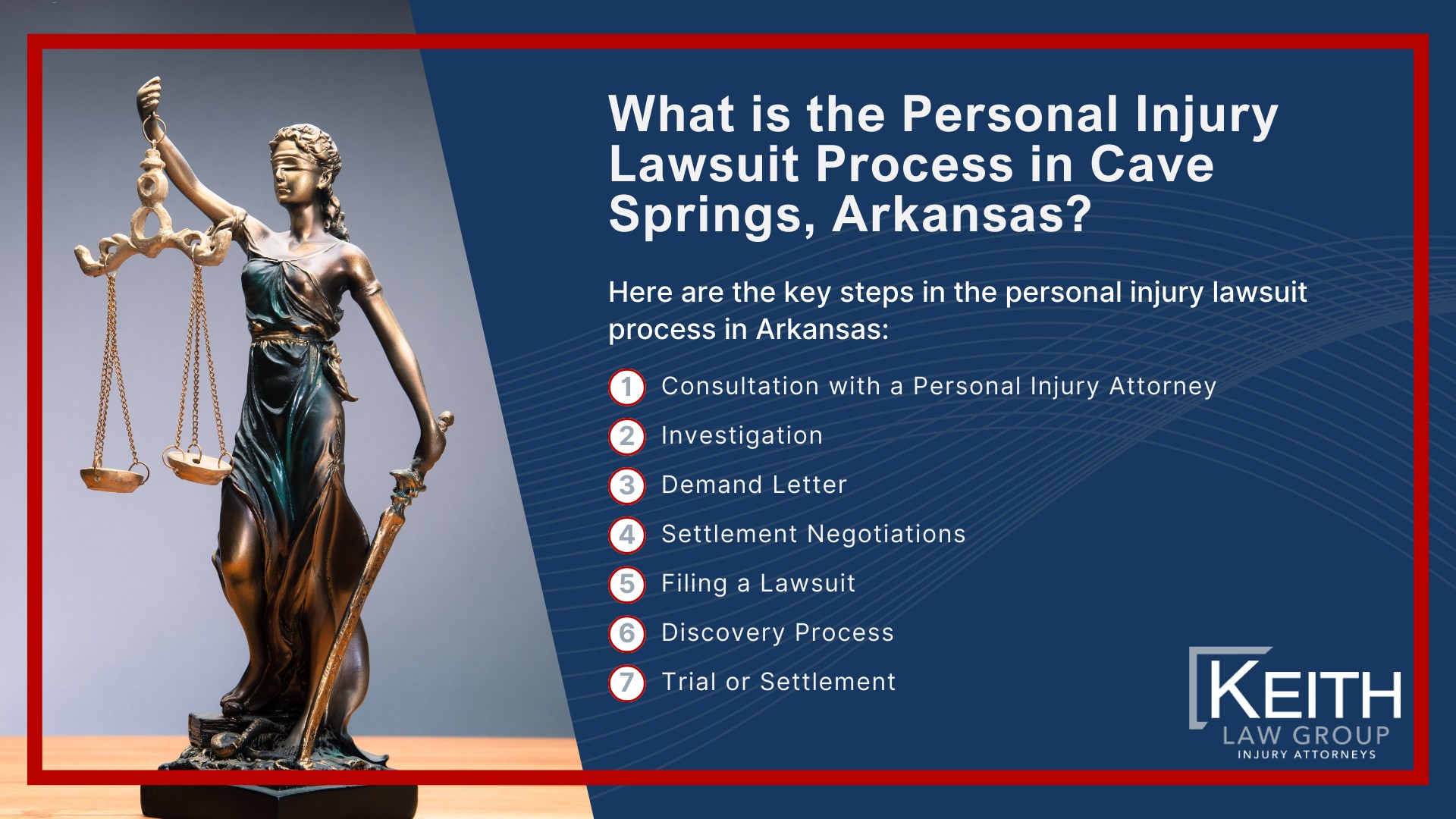 Our Cave Springs Personal Injury Lawyers are Prepared to Help You!; Sean Keith; Brynna Barnica; How Can a Cave Springs, Arkansas Personal Injury Lawyer from Keith Law Group Help You; Types of Personal Injury Cases We Handle in Cave Springs, Arkansas; What is the Personal Injury Lawsuit Process in Cave Springs, Arkansas