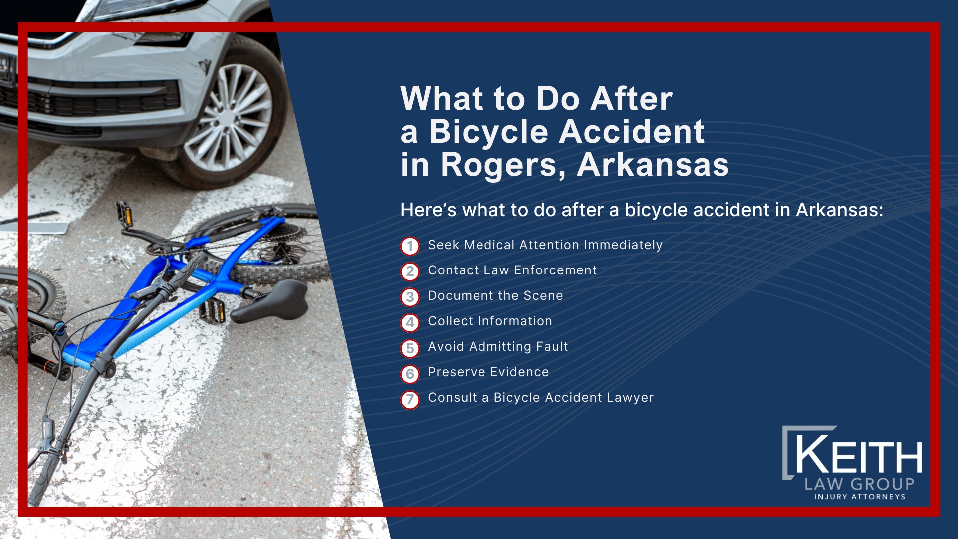 Our Experienced Bicycle Accident Lawyers are Prepared to Help You; Meet Our Rogers Bicycle Accident Lawyers; Sean Keith; Brynna Barnica; What to Do After a Bicycle Accident in Arkansas