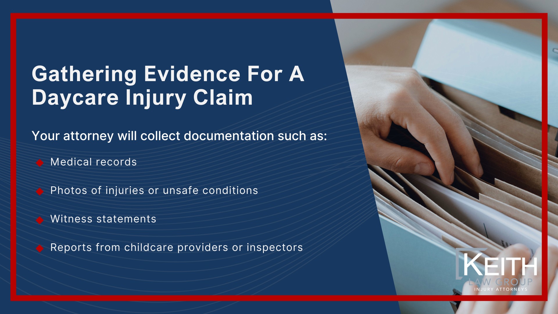How Long Do I Have To File A Daycare Injury Claim In Arkansas; Injuries in a Daycare Injury Lawsuit;  Gathering Evidence For A Daycare Injury Claim