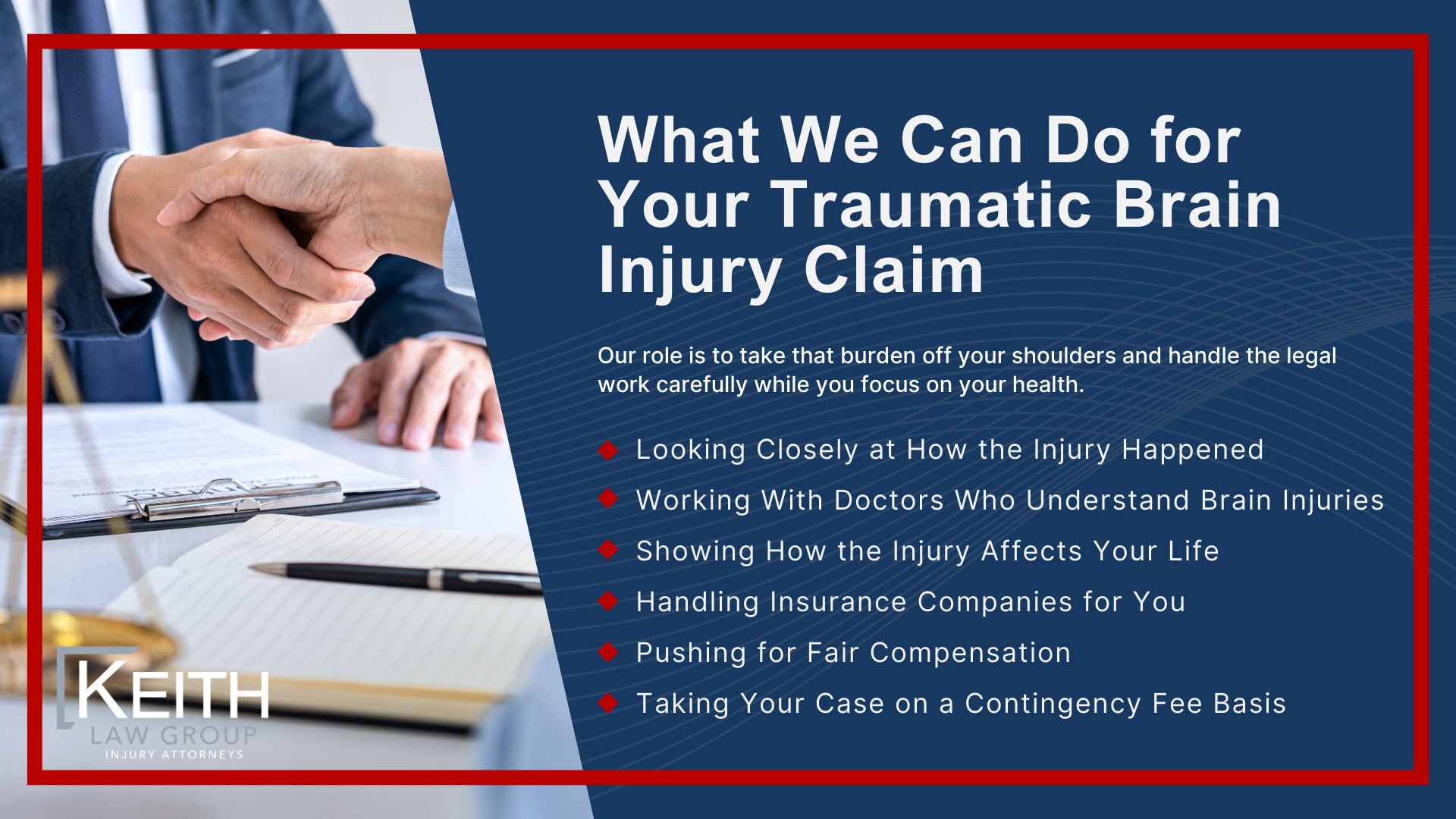 Common Causes of Traumatic Brain Injuries; Traumatic Brain Injury Symptoms ; Immediate and Short-Term Symptoms;  Cognitive, Emotional, and Behavioral Changes; Long-Term and Permanent Complications; Diagnosis and Medical Treatment for Traumatic Brain Injuries; The Importance of Immediate Medical Attention; Diagnostic Tools Used in Brain Injury Cases; Ongoing Medical Care and Treatment; How Arkansas Personal Injury Law Applies to Traumatic Brain Injury Claims; Evidence That Supports a Brain Injury Claim; How Compensation Is Determined in Traumatic Brain Injury Cases; What We Can Do for Your Traumatic Brain Injury Claim