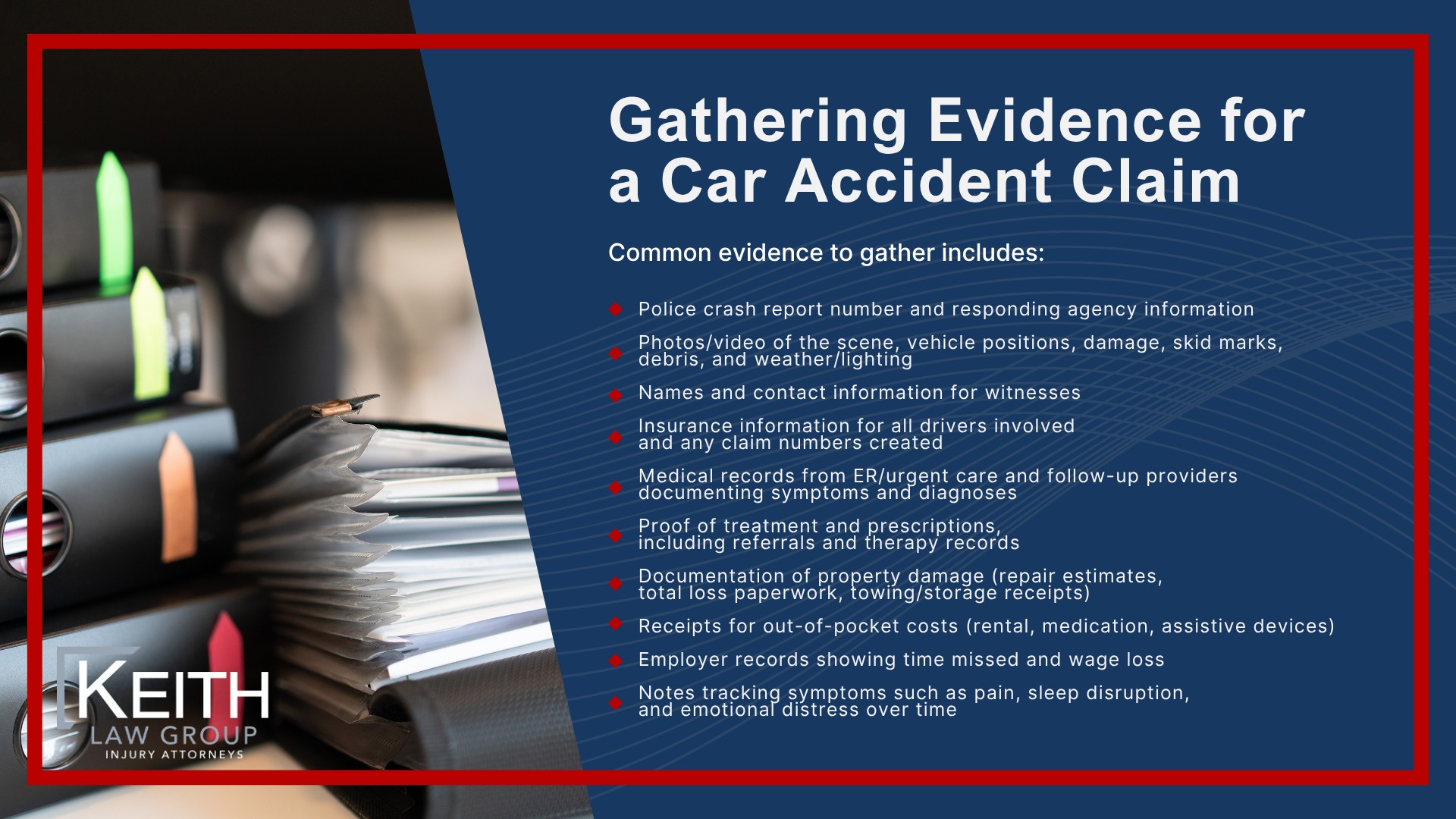 Arkansas Car Accident Statute of Limitations; How Long Do I Have to File; Arkansas Car Accident Statute of Limitations; How Long Do I Have to File ; Gathering Evidence for a Car Accident Claim
