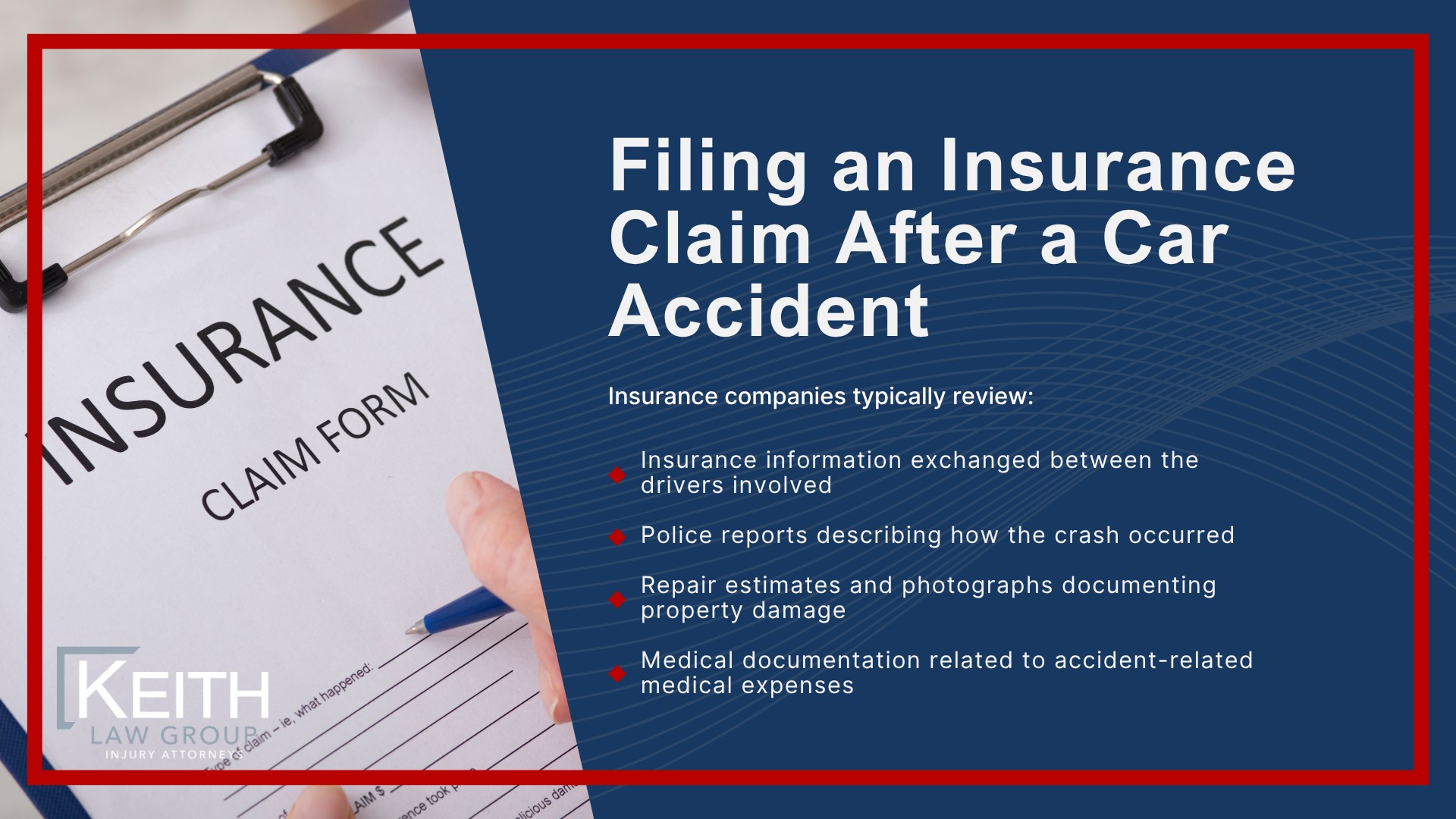 When You Should Hire a Lawyer After a Car Accident; Filing an Insurance Claim After a Car Accident