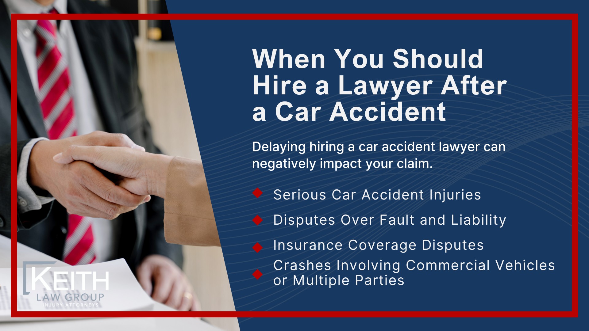 When You Should Hire a Lawyer After a Car Accident