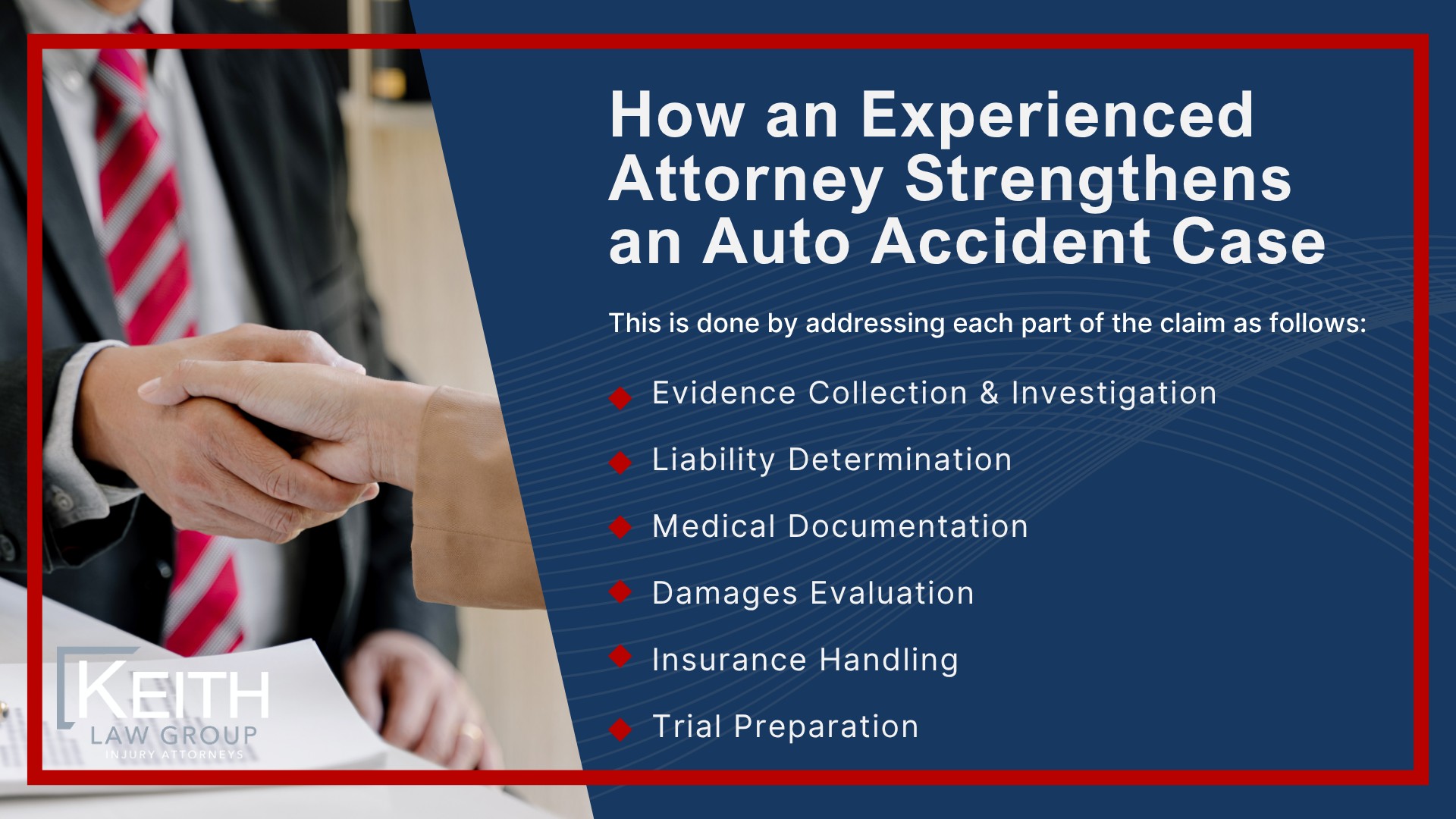 Our Lawyers Handle Auto Accident Lawsuits in Arkansas; When to File a Car Accident Lawsuit in Arkansas; Who Can File an Auto Accident Lawsuit in Arkansas; Steps to Take After a Car Accident to Strengthen Your Auto Accident lawsuit; Arkansas Auto Accident Lawsuit Process; Types of Evidence Needed in a Car Accident Case; Arkansas Filing Deadlines for Auto Accident Lawsuits; How an Experienced Attorney Strengthens an Auto Accident Case