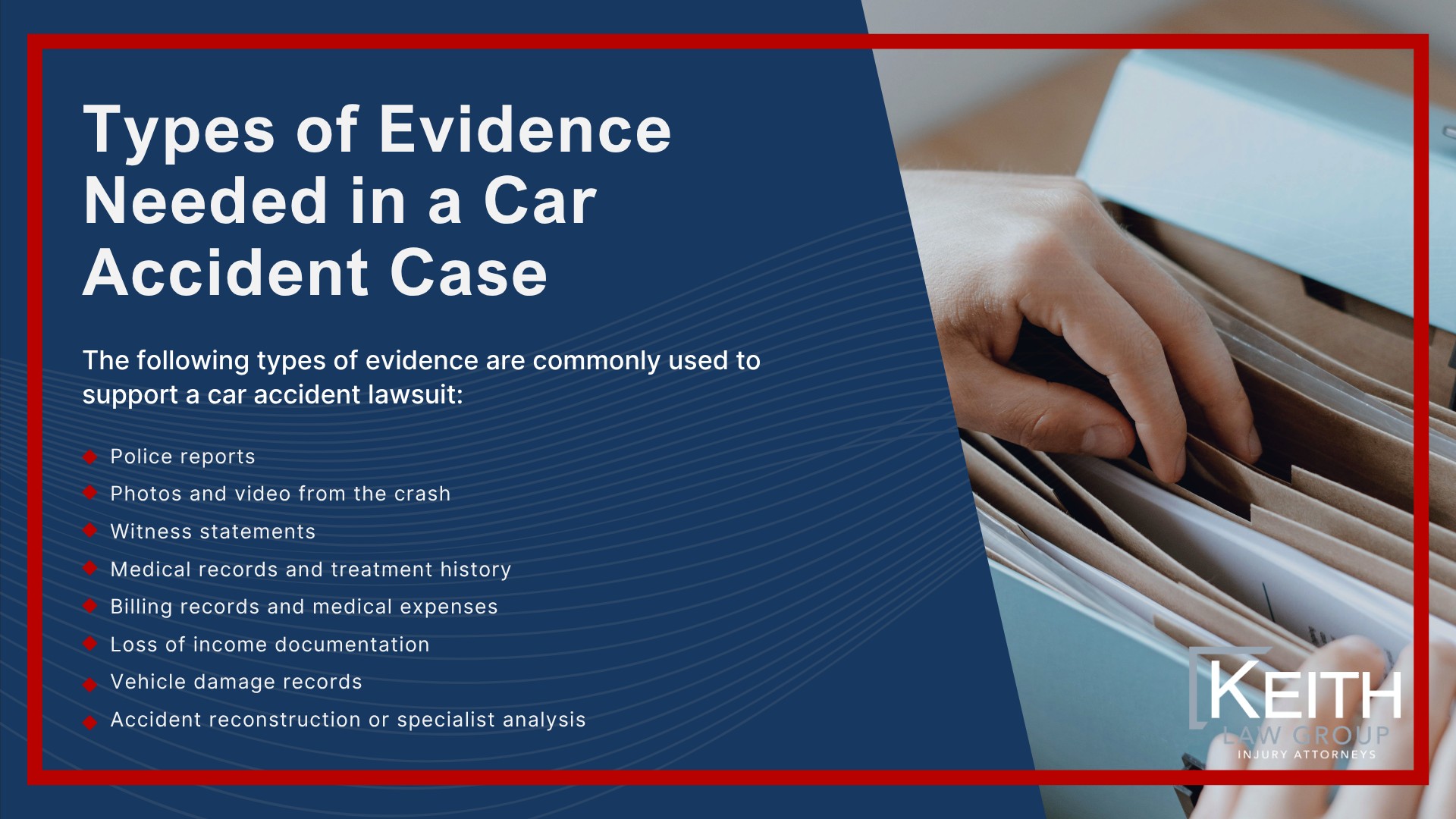 Our Lawyers Handle Auto Accident Lawsuits in Arkansas; When to File a Car Accident Lawsuit in Arkansas; Who Can File an Auto Accident Lawsuit in Arkansas; Steps to Take After a Car Accident to Strengthen Your Auto Accident lawsuit; Arkansas Auto Accident Lawsuit Process; Types of Evidence Needed in a Car Accident Case