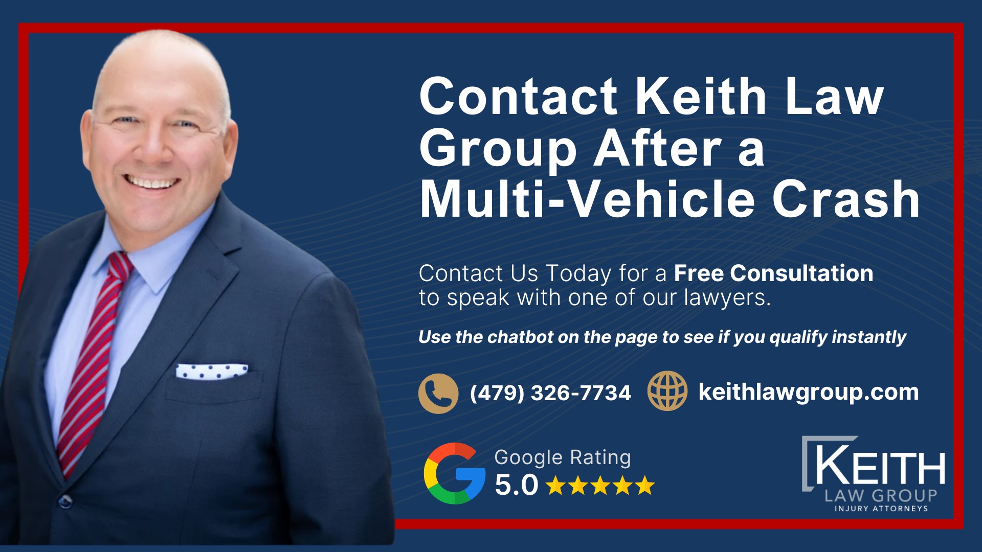 How Multi-Vehicle Crashes Happen in Arkansas; Common Causes of Multi-Vehicle Crashes in Arkansas; Common Injuries in Multi-Vehicle Crashes; Why Injuries Are Often Severe in Multi-Vehicle Crashes; Arkansas Several Liability Law in Multi-Vehicle Accidents; Arkansas Modified Comparative Fault Rules; How Fault Is Determined in a Multi-Vehicle Crash; Evidence Used to Establish Fault in a Multi-Vehicle Accident; Parties That May Be Held Liable in a Multi-Vehicle Accident; Insurance Coverage in Arkansas Multi-Vehicle Accident Claims; How Fault Is Determined When the Middle Car Is Pushed Forward; Steps That Affect Fault Determination After an Arkansas Crash; Damages Available in a Multi-Vehicle Accident Claim; Role of an Arkansas Car Accident Attorney in a Multi-Vehicle Claim; Contact Keith Law Group After a Multi-Vehicle Crash