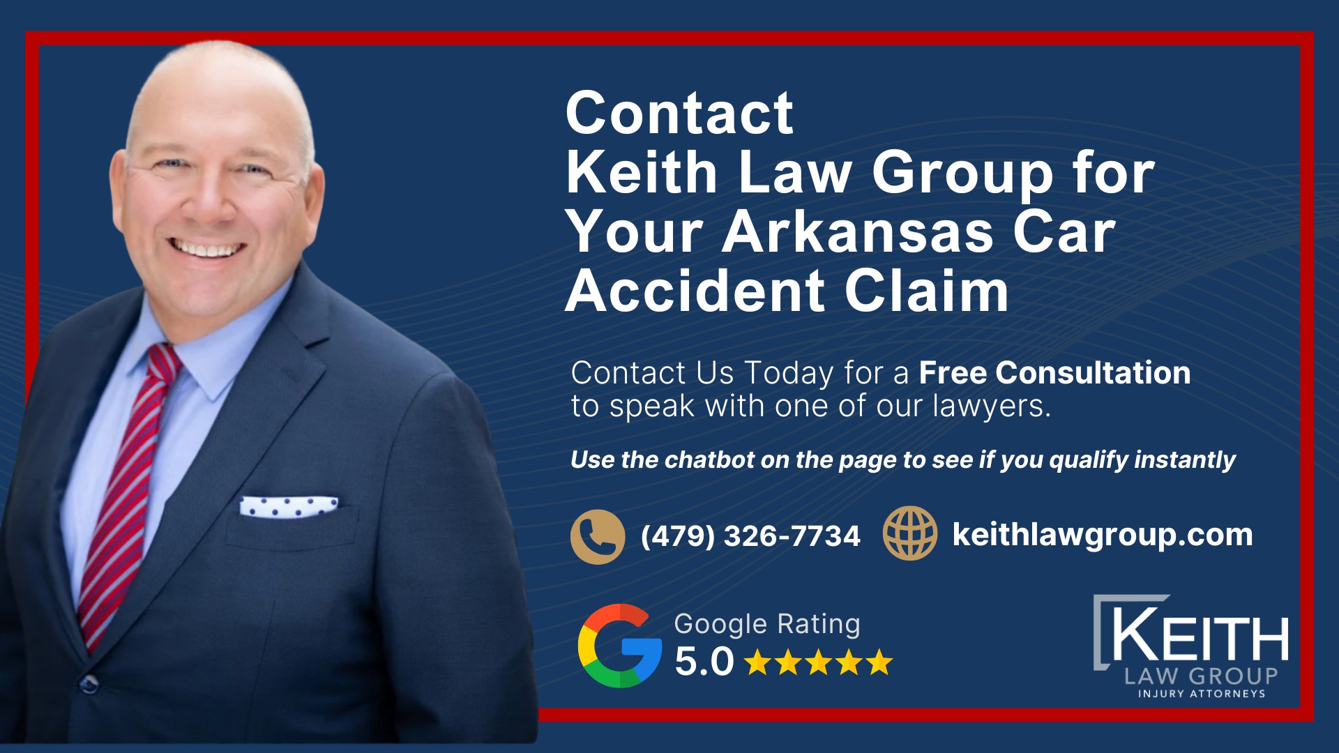 Parties Who Can File a Car Accident Injury Claim in Arkansas; What Damages Can Be Recovered in an Arkansas Car Accident Injury Claim; What a Car Accident Injury Claim Involves in Arkansas; Step-by-Step Process for Filing a Car Accident Injury Claim in Arkansas; Denial of Car Accident Injury Claims; Common Reasons Car Accident Injury Claims Are Denied; Parties Who Can File a Car Accident Injury Claim in Arkansas; What Damages Can Be Recovered in an Arkansas Car Accident Injury Claim; What a Car Accident Injury Claim Involves in Arkansas; Step-by-Step Process for Filing a Car Accident Injury Claim in Arkansas; Denial of Car Accident Injury Claims; Common Reasons Car Accident Injury Claims Are Denied; Do You Need a Personal Injury Lawyer After an Arkansas Car Accident;  Contact Keith Law Group for Your Arkansas Car Accident Claim
