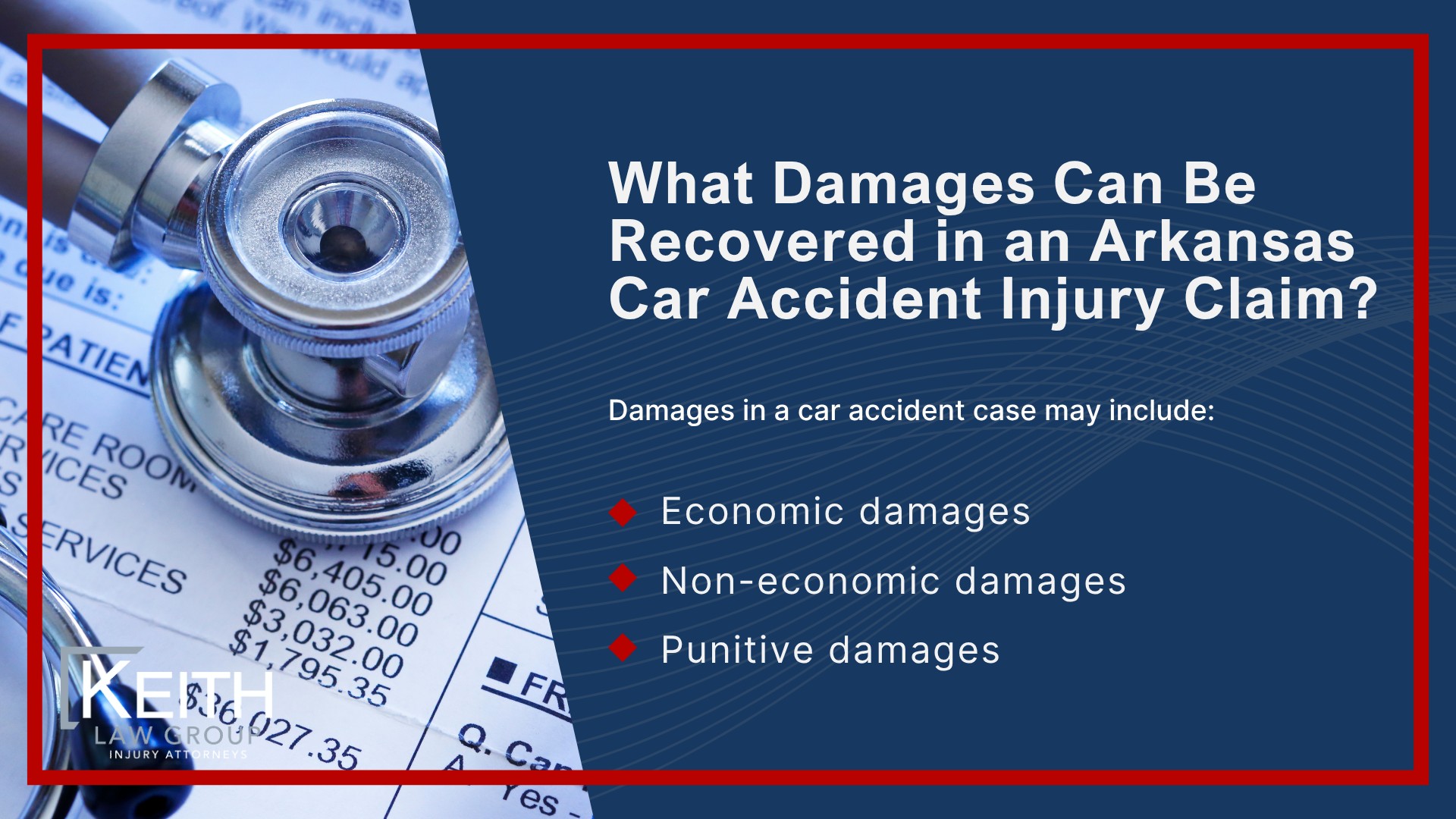 Parties Who Can File a Car Accident Injury Claim in Arkansas; What Damages Can Be Recovered in an Arkansas Car Accident Injury Claim