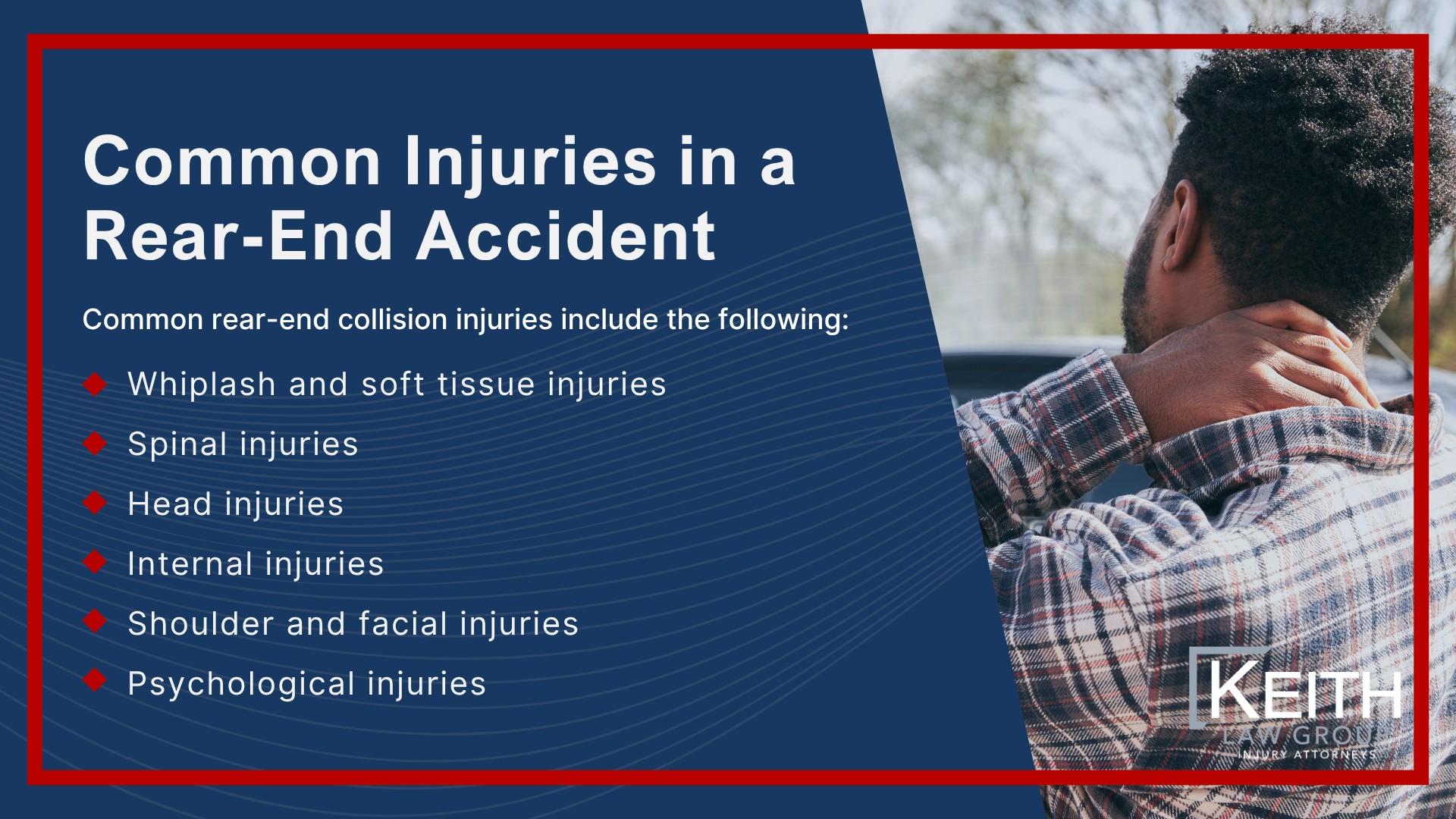 Common Causes of Rear-End Collisions in Arkansas; What Is a Rear-End Accident; Determining Liability in a Rear-End Accident in Arkansas; Parties Who May Be Held Liable for a Rear-End Accident; Liability in Common Rear-End Scenarios; Evidence Used to Prove Liability in a Rear-End Claim; Common Injuries in a Rear-End Accident